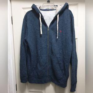 Polo ralph lauren zip up hoodie sweatshirt